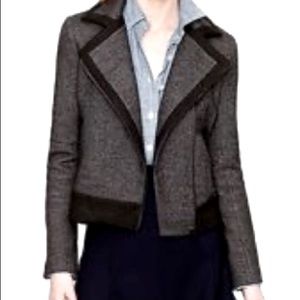 J. Crew Women’s Moto Wool Jacket Size 0